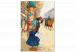 Kit de peinture par numéros Autumn Street - Elegant Woman With a Package Waiting for a Carriage 148453 additionalThumb 5