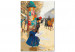 Kit de peinture par numéros Autumn Street - Elegant Woman With a Package Waiting for a Carriage 148453 additionalThumb 6