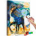Peinture par numéros pour adultes Horse and Dandelions 143663 additionalThumb 3