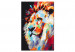 Peinture par numéros Portrait of a Colourful Lion 127973 additionalThumb 6
