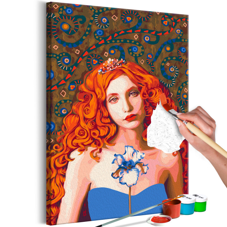 Kit de peinture par numéros Woman With an Iris 134683 additionalImage 3