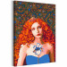 Kit de peinture par numéros Woman With an Iris 134683 additionalThumb 6