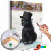 Numéro d'art Black Cat in the Hat 138483