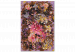 Kit de peinture par numéros Dry Flowers - A Stately Bouquet in Shades of Pink and Brown, Purple Background 146193 additionalThumb 5