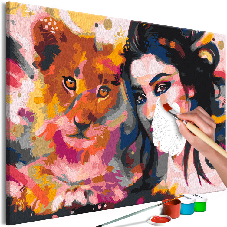 Kit de peinture Young Lion and the Girl 143304 additionalImage 3