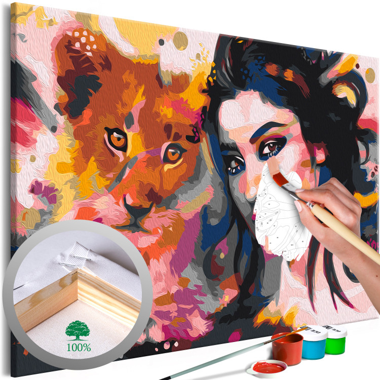 Kit de peinture Young Lion and the Girl 143304