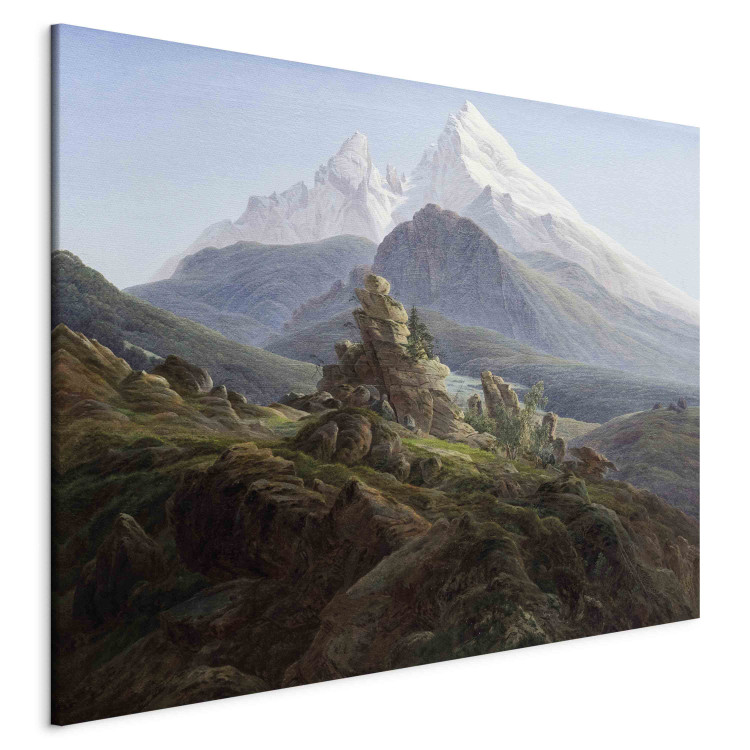 Der Watzmann Caspar David Friedrich Tableau déco Der Watzmann - Caspar David Friedrich - Reproductions