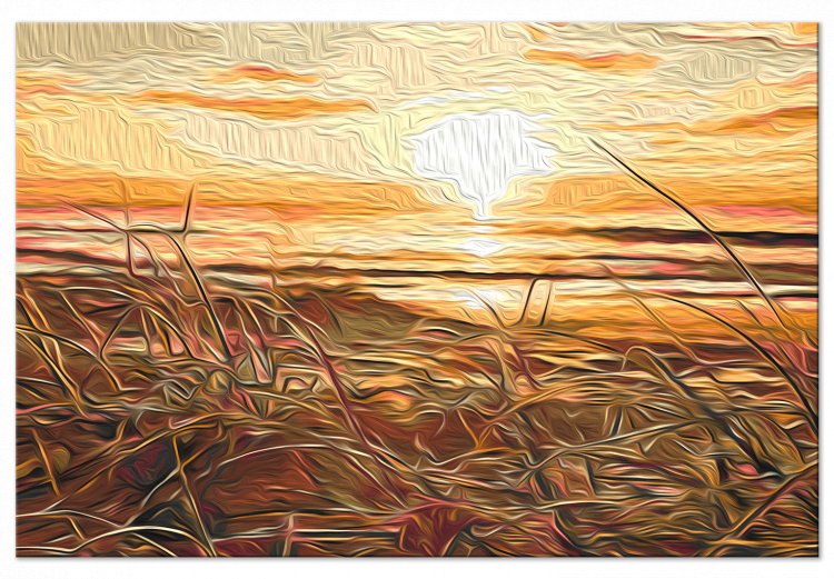Tableau peinture par numéros Warm Breeze - Glittering Setting Sun Against the Sea 145214 additionalImage 6