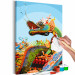 Peinture par numéros pour adultes Colourful Dragon 107424 additionalThumb 3