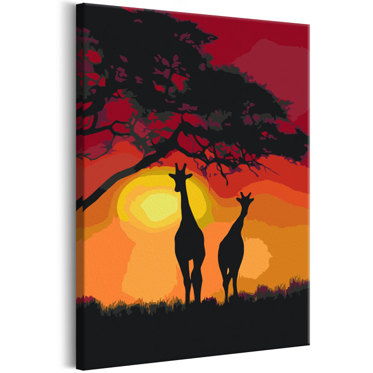 Numéro d'art adulte Giraffes and Sunset 132124 additionalImage 5