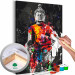 Kit de peinture par numéros Buddha in Colours 127434