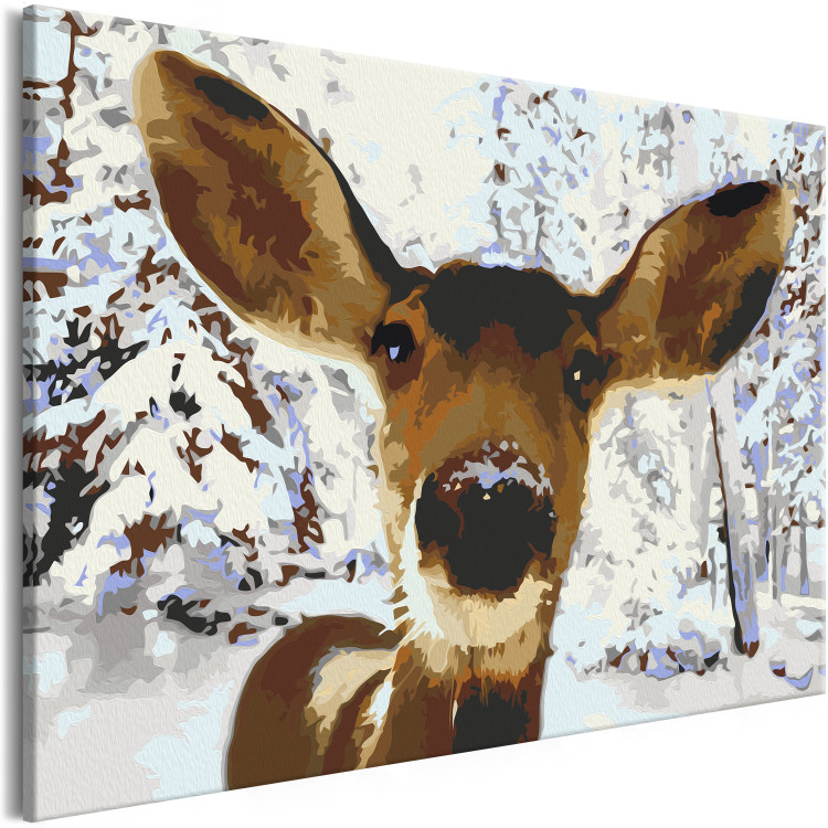 Tableau à peindre soi-même Friendly Deer 130834 additionalImage 4