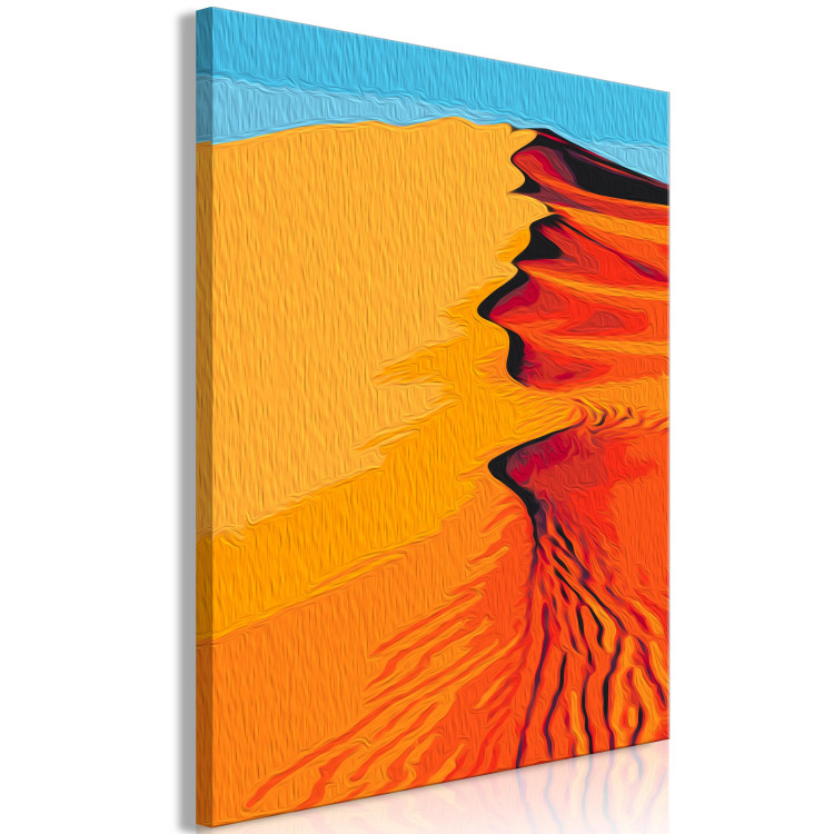 Kit de peinture par numéros Hot Sands - Orange Dunes on the Blue Sky Background 145154 additionalImage 7