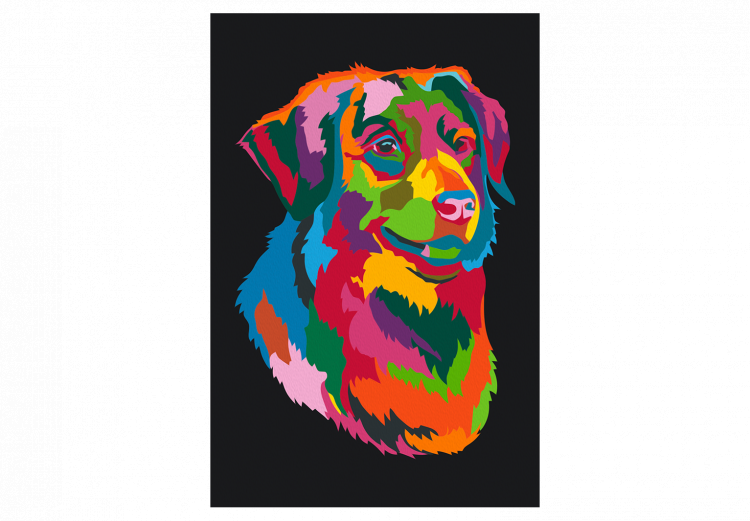 Kit de peinture par numéros Colourful Dog 117574 additionalImage 7
