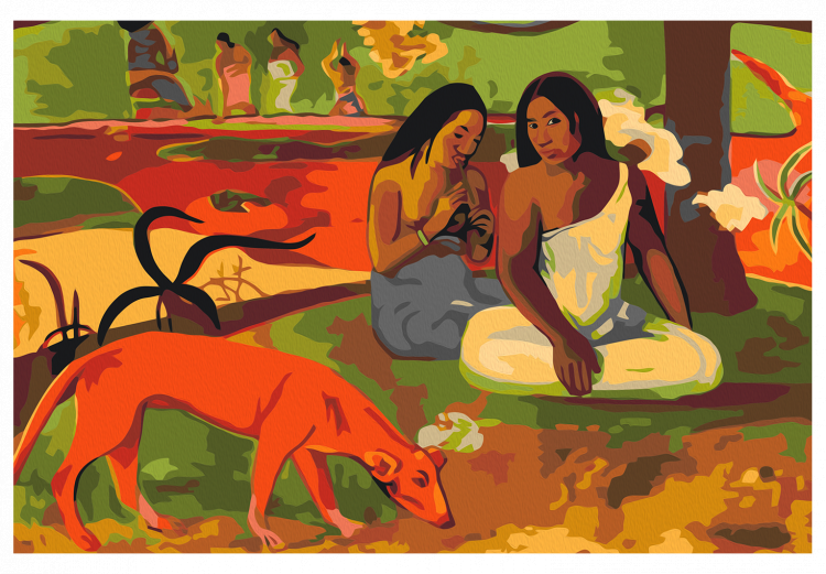 Tableau à peindre soi-même Gauguin's Arearea 132405 additionalImage 7