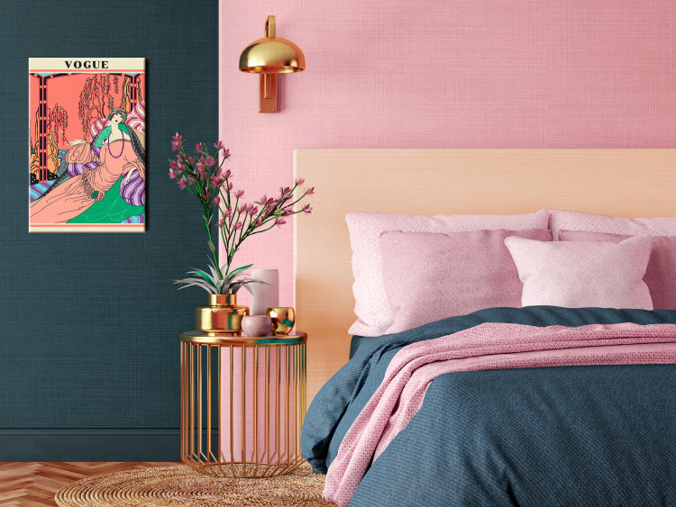 Tableau peinture par numéros Nice Afternoon - Elegant Woman Resting on the Bed 144105 additionalImage 2
