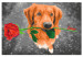 Kit de peinture Dog With Rose  132315 additionalThumb 6