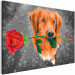 Kit de peinture Dog With Rose  132315 additionalThumb 5