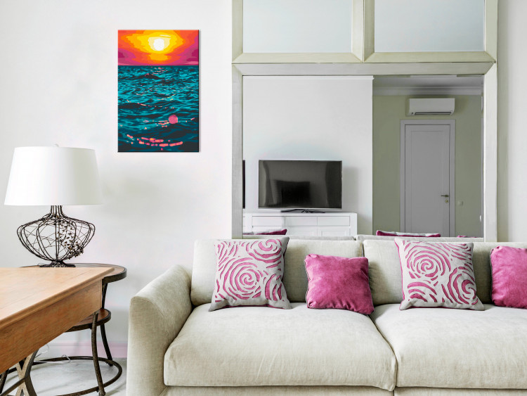 Numéro d'art adulte Royal Sea - Sunset in Turquoise Water 145215 additionalImage 2