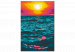 Numéro d'art adulte Royal Sea - Sunset in Turquoise Water 145215 additionalThumb 4