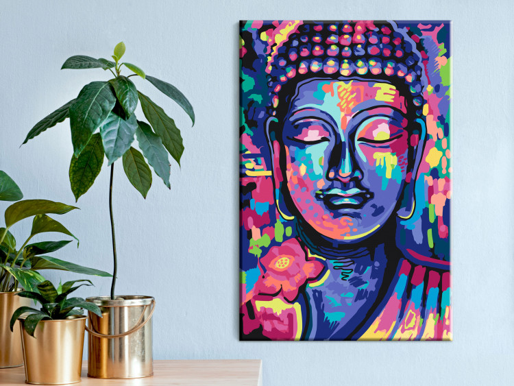Tableau à peindre soi-même Buddha's Crazy Colors 132035 additionalImage 2
