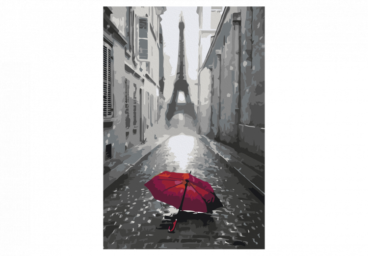 Peinture par numéros pour adultes Umbrella in Paris 132145 additionalImage 7