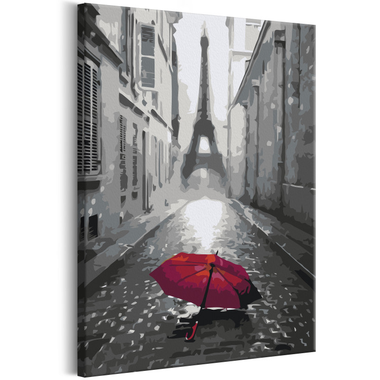 Peinture par numéros pour adultes Umbrella in Paris 132145 additionalImage 5