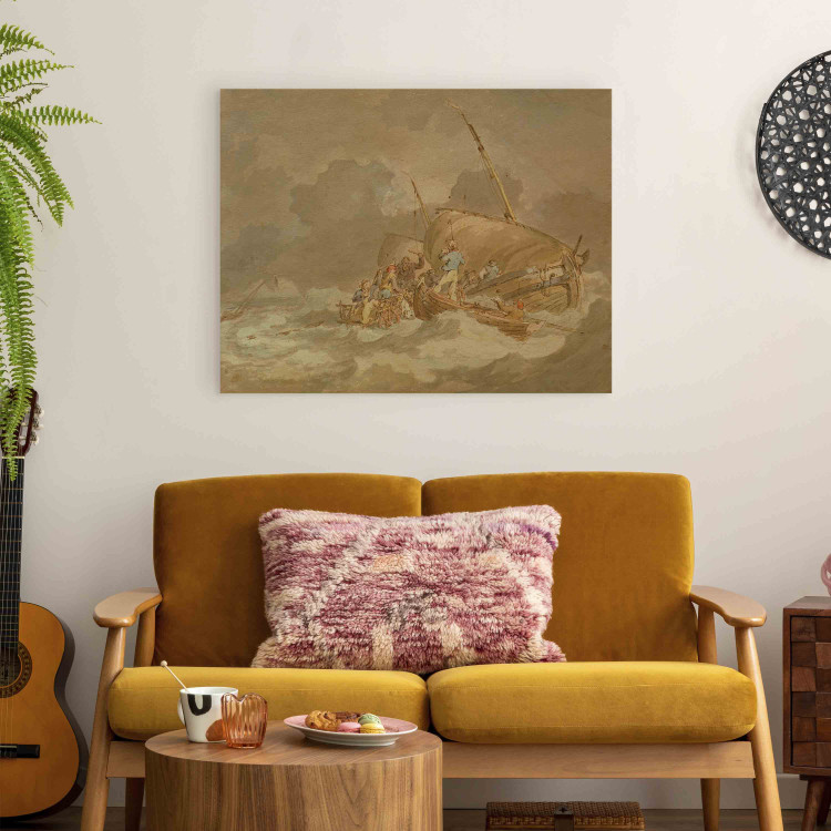Reproduction sur toile Sailers getting Pigs on Bord 157365 additionalImage 5