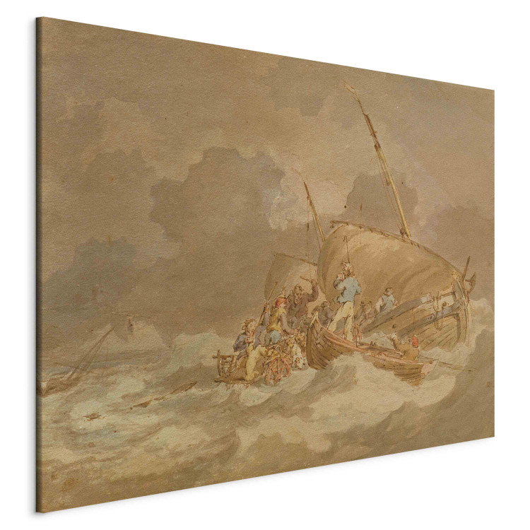 Reproduction sur toile Sailers getting Pigs on Bord 157365 additionalImage 2