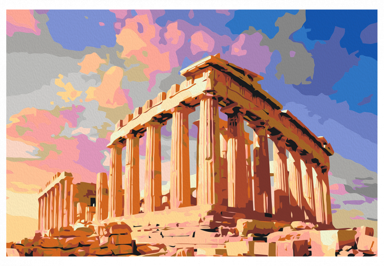 Peinture par numéros pour adultes Acropolis 127275 additionalImage 7