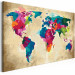 Kit de peinture Carte du monde multicouleur 107485 additionalThumb 5