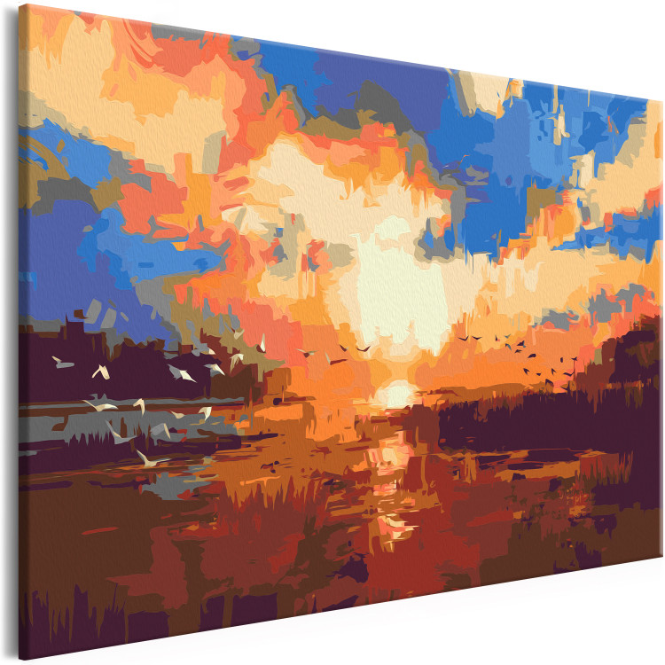 Kit de peinture par numéros Sunset on the Lake 117195 additionalImage 5