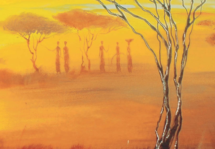 Cadre moderne Paysage africain : la magie de la lumière et de l'ombre 49216 additionalImage 3