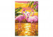 Kit de peinture par numéros Flamingo Family 135326 additionalThumb 5