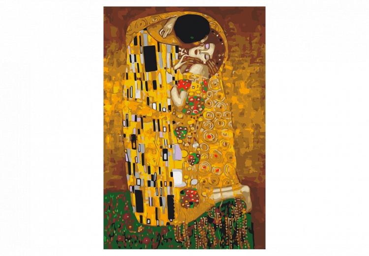 Tableau à peindre soi-même Klimt: The Kiss 127236 additionalImage 7