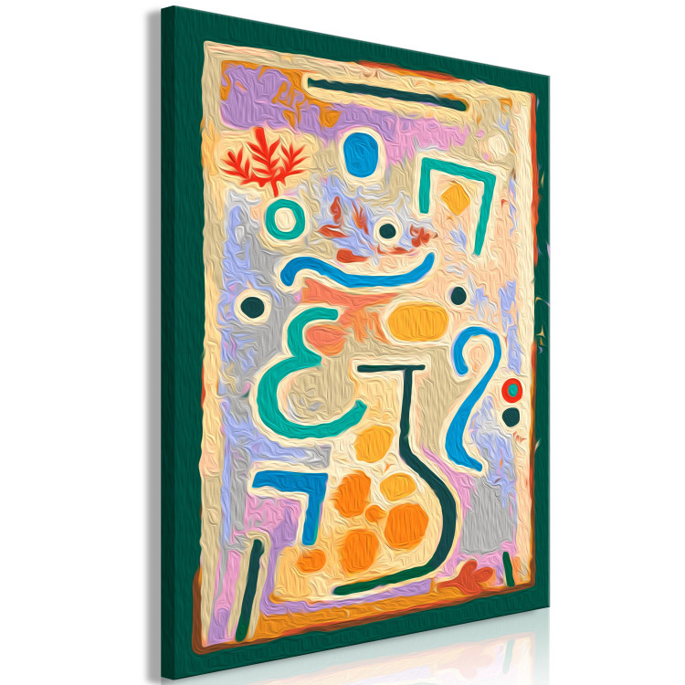 Kit de peinture par numéros Paul Klee, the Vase - Abstraction With Colorful Shapes 148446 additionalImage 3