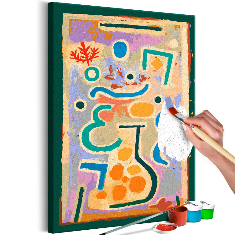 Kit de peinture par numéros Paul Klee, the Vase - Abstraction With Colorful Shapes 148446 additionalImage 4