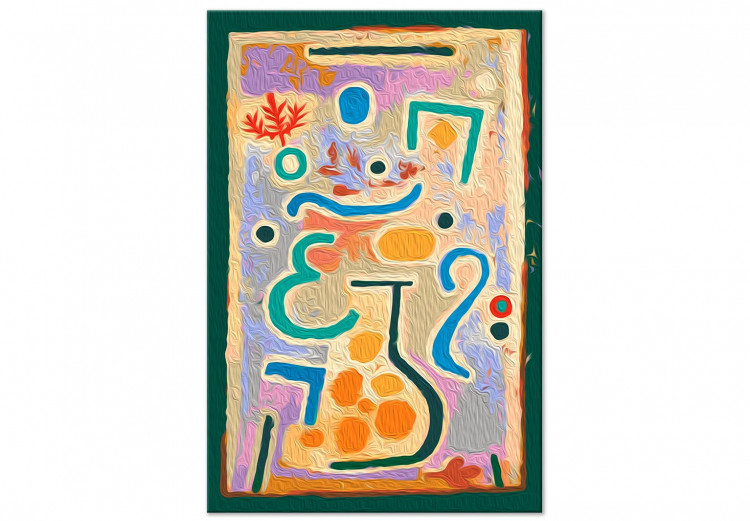 Kit de peinture par numéros Paul Klee, the Vase - Abstraction With Colorful Shapes 148446 additionalImage 5