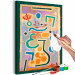 Kit de peinture par numéros Paul Klee, the Vase - Abstraction With Colorful Shapes 148446 additionalThumb 4
