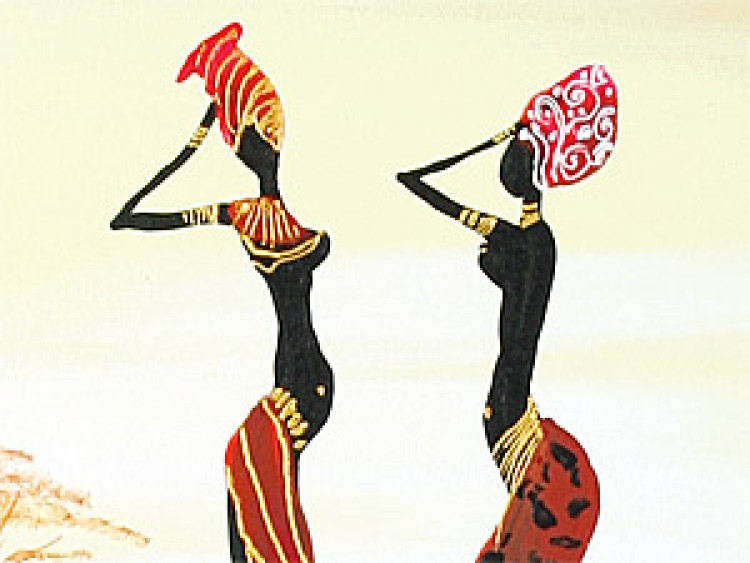 Tableau tendance Femmes africaines 49246 additionalImage 2
