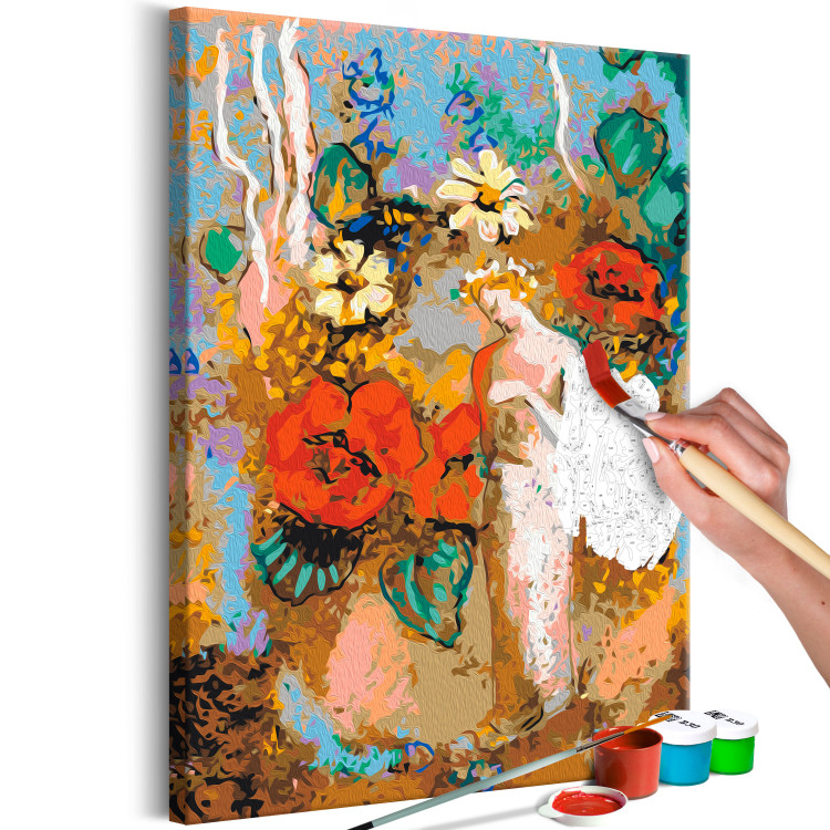 Kit de peinture Magic Moment - A White Figure Staring at Large Red Poppies 146556 additionalImage 4