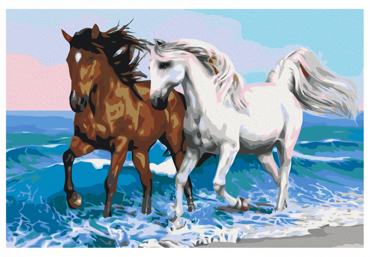 Kit de peinture Horses at the Seaside 134886 additionalImage 4