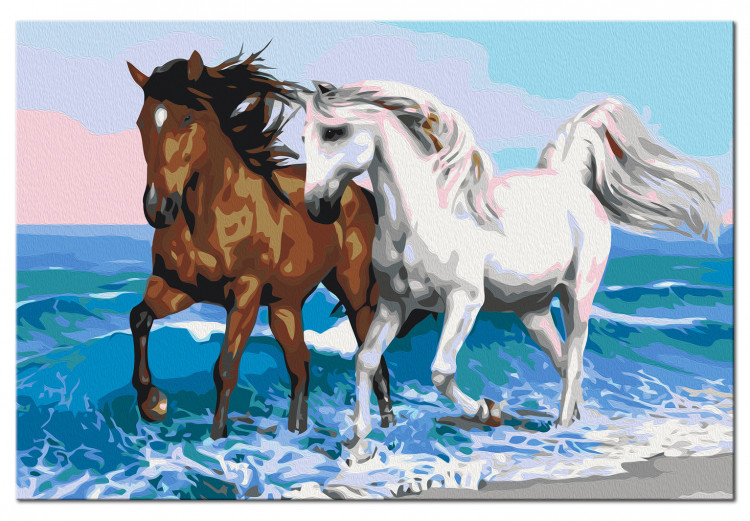 Kit de peinture Horses at the Seaside 134886 additionalImage 5