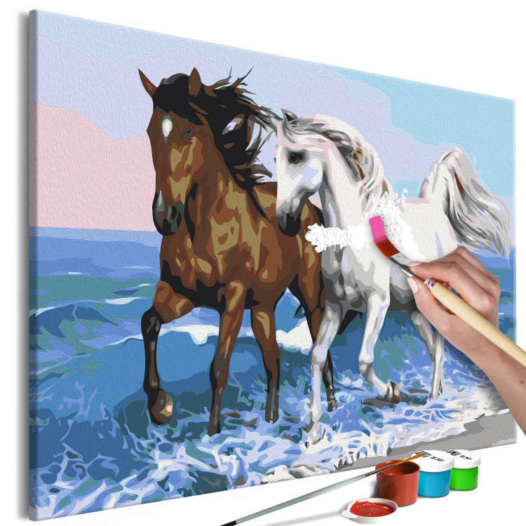 Kit de peinture Horses at the Seaside 134886 additionalImage 3