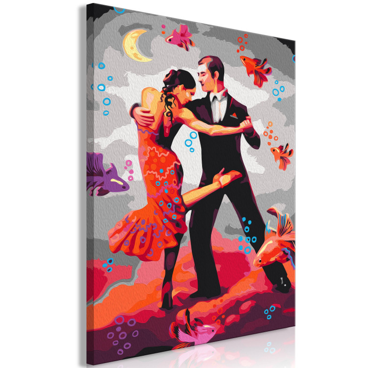 Numéro d'art Surreal Tango - Dancing Couple on a Fancy Background 144086 additionalImage 5