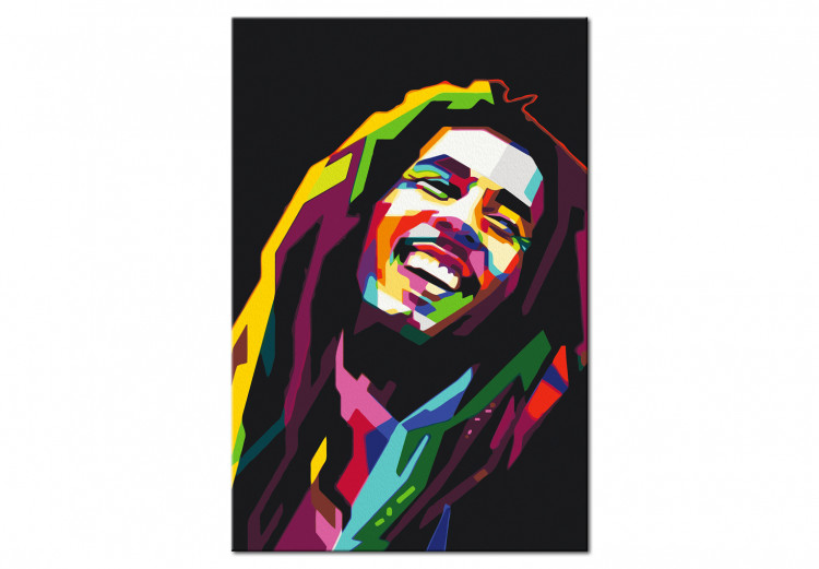 Tableau à peindre soi-même Bob Marley 135196 additionalImage 5