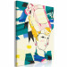 Peinture par numéros Porcelaine Lady - Colorful Woman on Artistic Background 144096 additionalThumb 5
