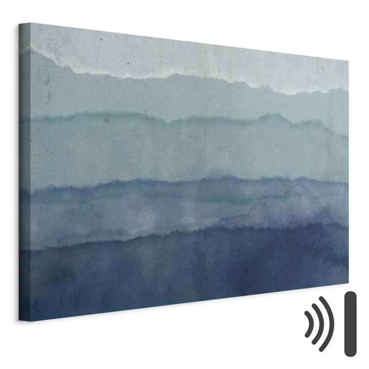 Cadre mural Harmony of Waves - Nautical Abstraction With Blue Watercolors 151207 additionalImage 8
