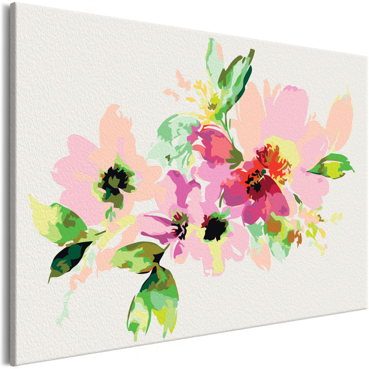 Tableau peinture par numéros Fleurs colorées  107517 additionalImage 5
