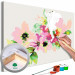 Tableau peinture par numéros Fleurs colorées  107517
